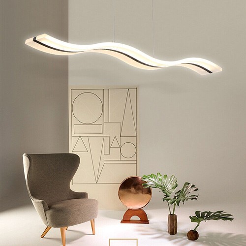 Lustre led vague - , plafonnier